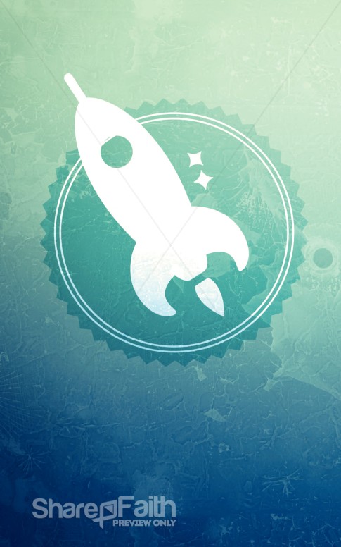 Rocket Ship Church Bulletin