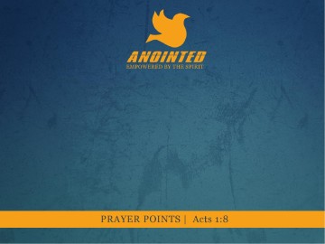 Anointed PowerPoint Sermon