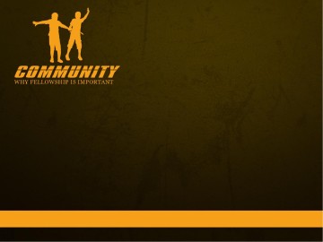 Community PowerPoint SErmon