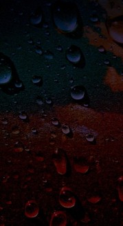 Water Drops Website Sidebar