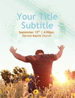 Worship Flyer Church Template