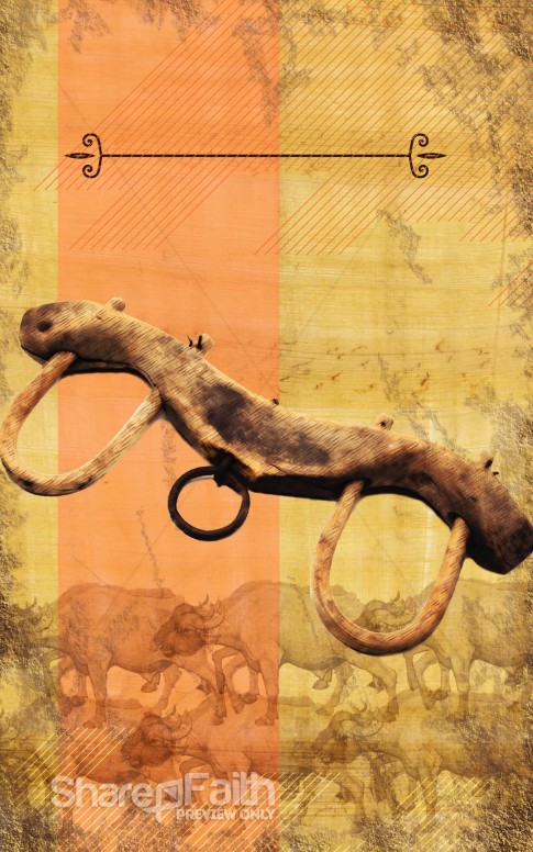 My Yoke Is Easy Church Bulletin Cover