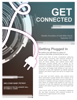 Get Connected Church Newsletter