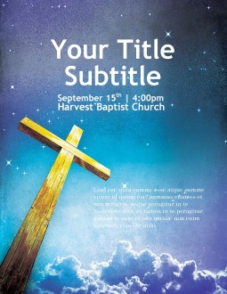 Evangelism Flyer Template