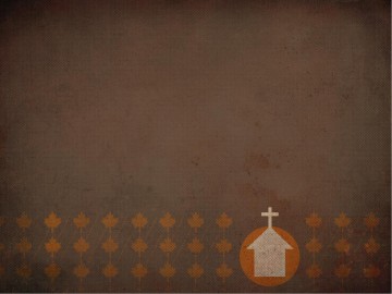 Fall Into Church PowerPoint Design