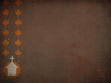 Fall Into Church PowerPoint Design