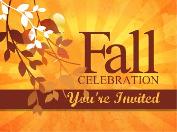 Fall Celebration Church PowerPoint