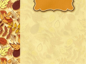 Fall Picnic Church PowerPoint