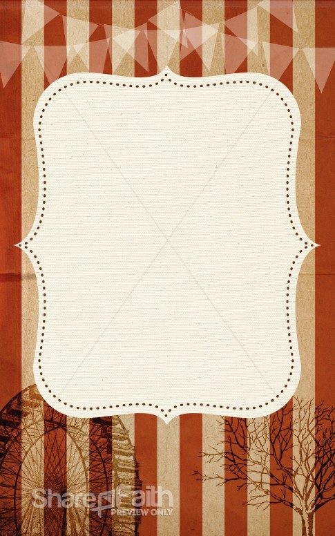 Fall Style Church Bulletins