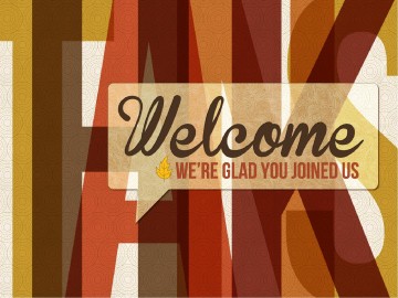 Happy Thanksgiving Art PowerPoint