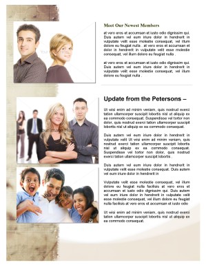 Church Newsletter Worship Theme