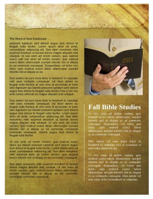 Living By Faith Church Newsletter