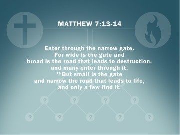 Your Choices Matter PowerPoint Sermon
