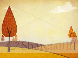 Fall Sundays Worship Background