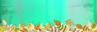Autumn Leaves Website Banner Design