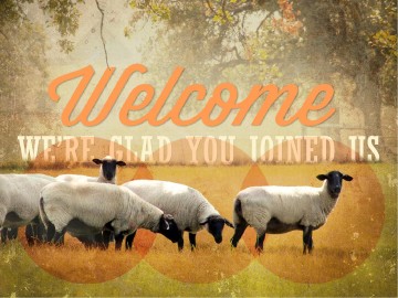 The Lord Is My Shepherd Sermon PowerPoint Template