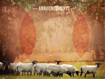 The Lord Is My Shepherd Sermon PowerPoint Template