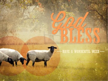 The Lord Is My Shepherd Sermon PowerPoint Template