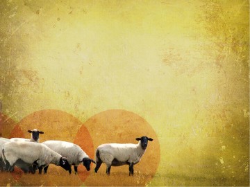 The Lord Is My Shepherd Sermon PowerPoint Template