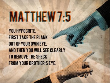 Pointing Fingers Church PowerPoint Template