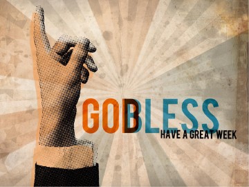 Pointing Fingers Church PowerPoint Template