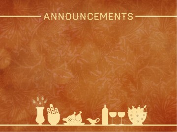 Happy Thanksgiving Event PowerPoint Template