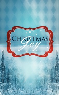 Christmas Joy Church Bulletin Template