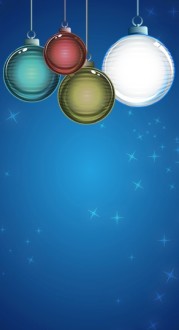 Christmas Ornaments Website Sidebar