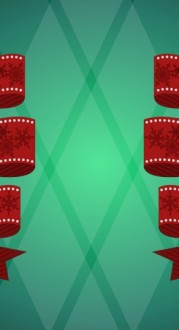 Christmas Themed Website Sidebar