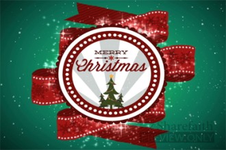 Merry Christmas Video Loop for Church