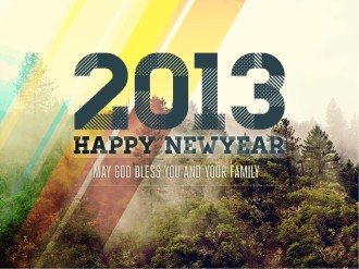 Happy Newyear PowerPoint Template For Church