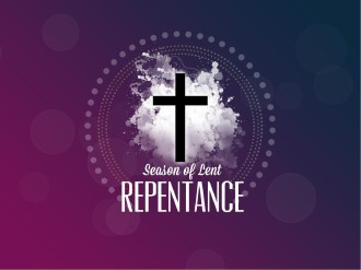 Season of Lent Repentance