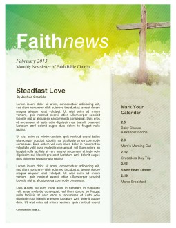 Easter Cross Church Newsletter