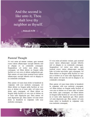 Church Lent Newsletter