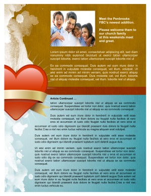 Steadfast Love Church Newsletter