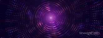 Space Spirals Triple Wide Worship Media