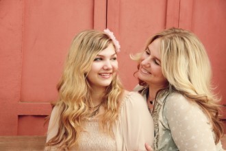 Mother and Daughter Mother's Day Christian Stock Photos
