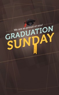 Graduation Sunday Program Cover Designs