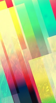 Colorful Rectangles Banner Widget