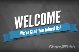 Welcome Church Motion Loop Video