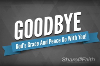 Church Farewell Video Motion Loop