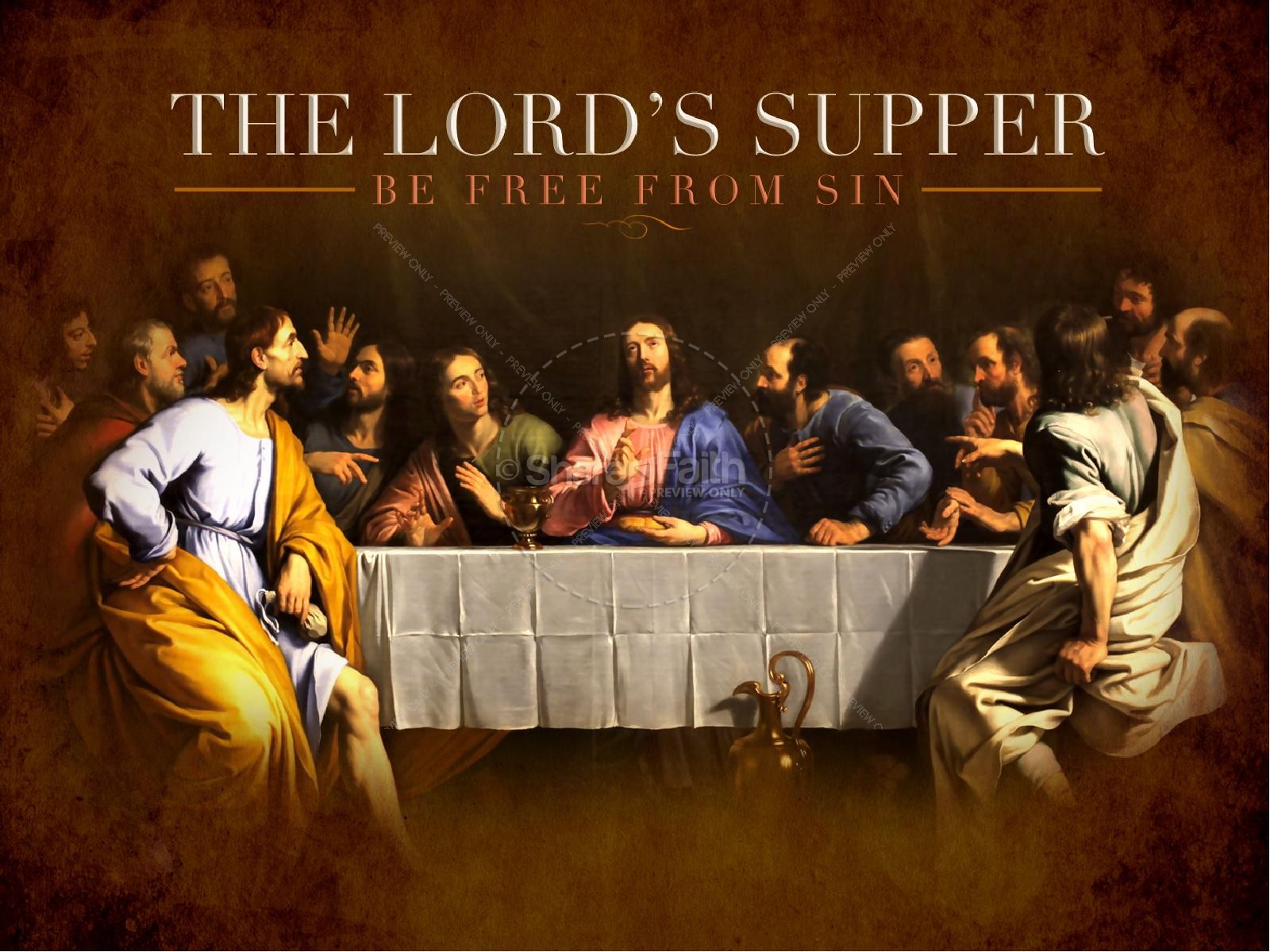 free christian clip art lord's supper - photo #48