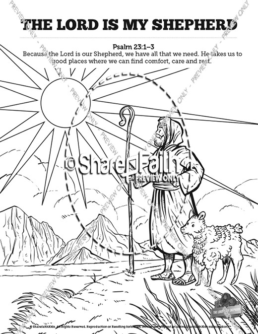 the lord is my shepherd clipart - photo #22