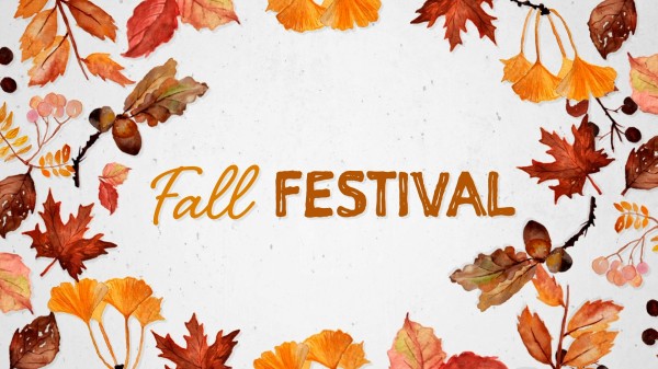 church fall festival background