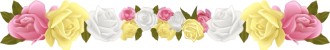 Realistic Spring Rose Top