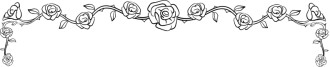 Line Art Rose Page Topper
