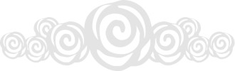 Rose Symbol Cluster in Gray