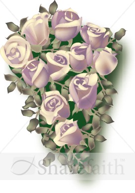 Lavendar Rose Memorial Wall