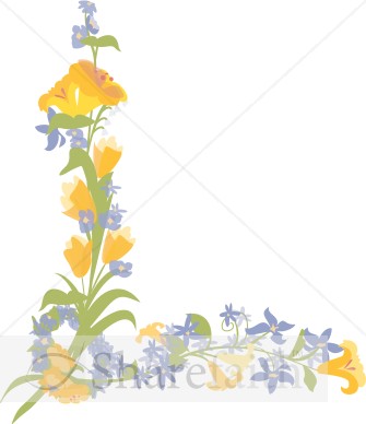Flower Page Corner