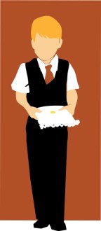 Rectangle Background Ring Bearer